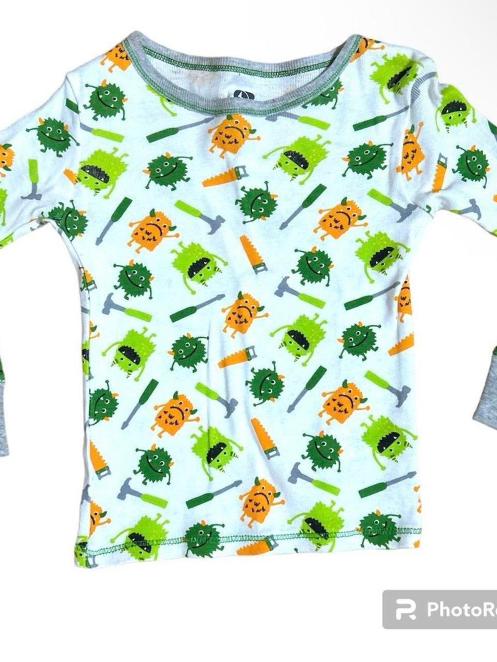 Only Boys  Germs Long Sleeve Pajama Top Baby 24 Months Sleepwear Shirt
